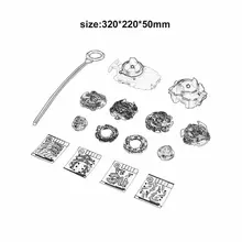 Спиннинговые топы детские игры для борьбы детский гироскоп игрушечный пусковой аппарат Burst Bay Blade игрушка гироскоп Игрушка-лучший подарок