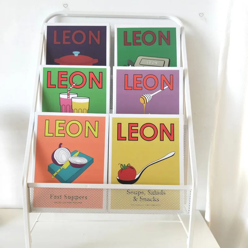 Ins LEON Magazine Notebook Hard Case Creative Stationery Posing Props Books Ins LEON Magazine Notebook Hard Case Creative Stationery Posing Props Books
