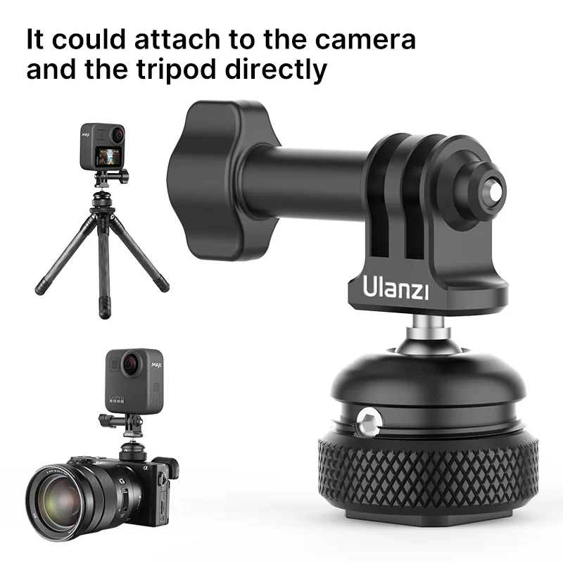 Ulanzi GP-6 универсальная подставка для Gopro Крепление Холодный башмак 1/4 &quotдля GoPro