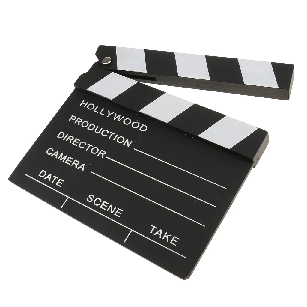 Классический режиссер Видео Сцена Clapperboard фильмы Slate Cut экшен Prop | Электроника