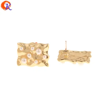 

Cordial Design 50Pcs 16*21MM Jewelry Accessories/Hand Made/Earrings Stud/Imitation Pearl/Earring Findings/DIY Jewelry Making