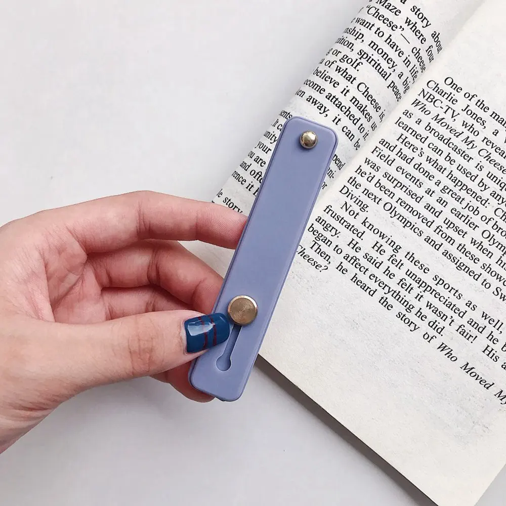 6 Самоклеющийся силикон держатель для зажим для телефона Push Pull Finger держатель для Iphone Xr наклейка в виде полосы крепление Стенд кронштейн браслет - Цвет: 6
