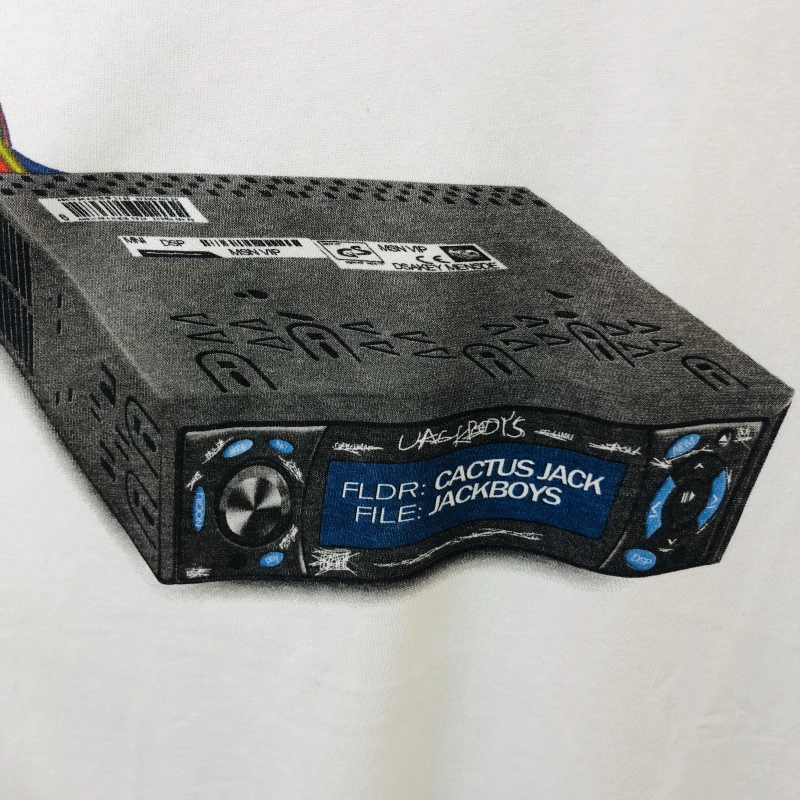 2020ss кактус Джек джекбойз резак футболки мужские женские топы футболки|Футболки| |