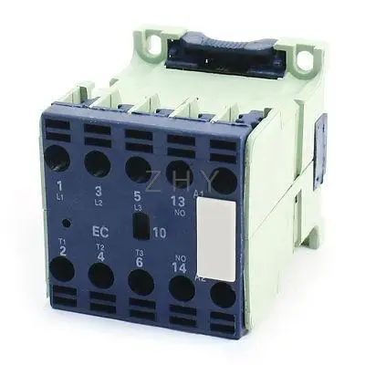 

12A 3 Phase 1NO AC Contactor DIN Rail Mount 24V Coil CJX2-1210E