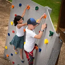 Ensemble de quatre pièces d'escalade pour enfant, combinaison créative, ensemble de support d'escalade, jeu interactif Parent enfant