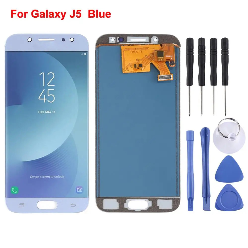 Замена ЖК-дисплея для samsung Galaxy J5(), J530F/DS ЖК-экран и дигитайзер полная сборка TFT материал для Galaxy J6