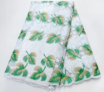 

High Quality African Lace Fabric 2019 Latest African French Guipure Lace Dress Material Nigerian Water soluble Lace Fabric