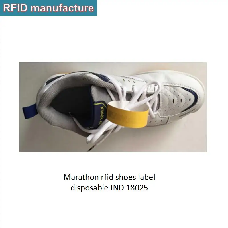 uhf rfid tag sports race chip disposable shoe tag work with uhf rfid