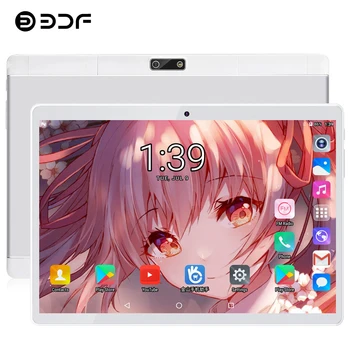 

BDF 10 Inch 3G Phone Call Tablets Android 7.0 Quad Core 1GB/32GB Tablet Pc 3G Laptop Dual SIM Cards Bluetooth 5.0MP Tablet 10.1