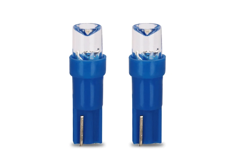 

T5 Plug-in Flat Head Concave Head LED Automobile Truck Electric Vehicle Dashboard Indicator Lamp DC12V Car Led Light