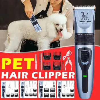 

Pet Cat Dog Clippers Professional Dogs Grooming Clipper Groomer kit USB Rechargeable Low-noise Pets Hair Trimmer Washable