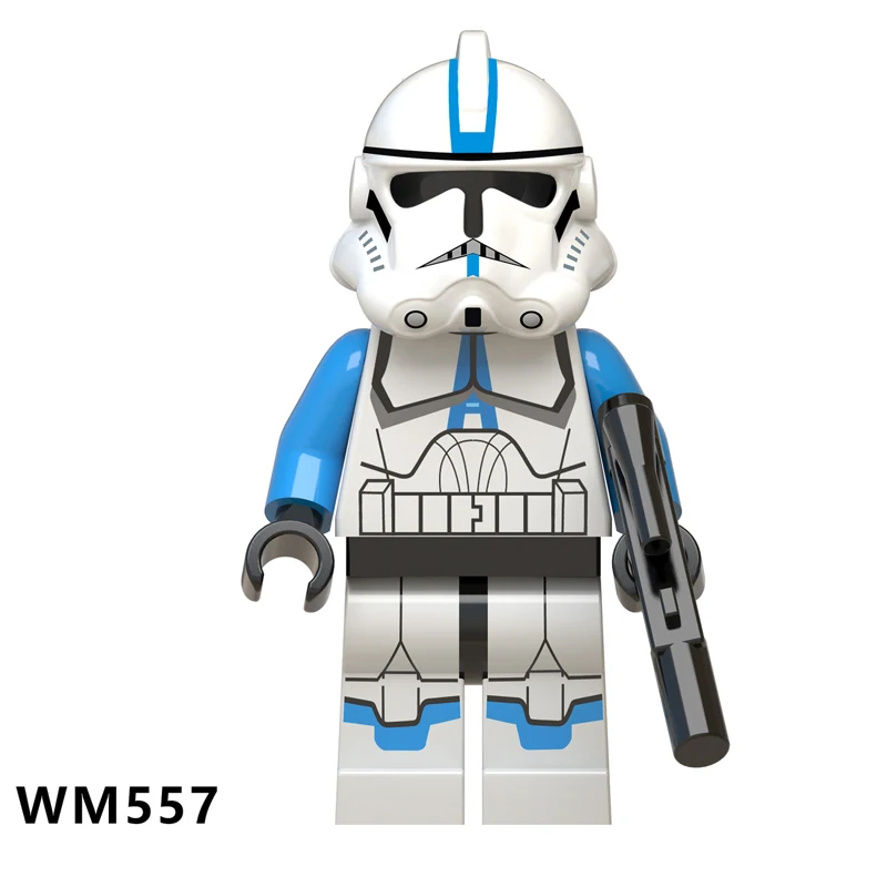Фигурки из звездных войн Дарт Вейдер йода Хан Solo Анакин люк Obi Wan Anakin строительные блоки StarWars игрушки для детей Распродажа - Цвет: WM557