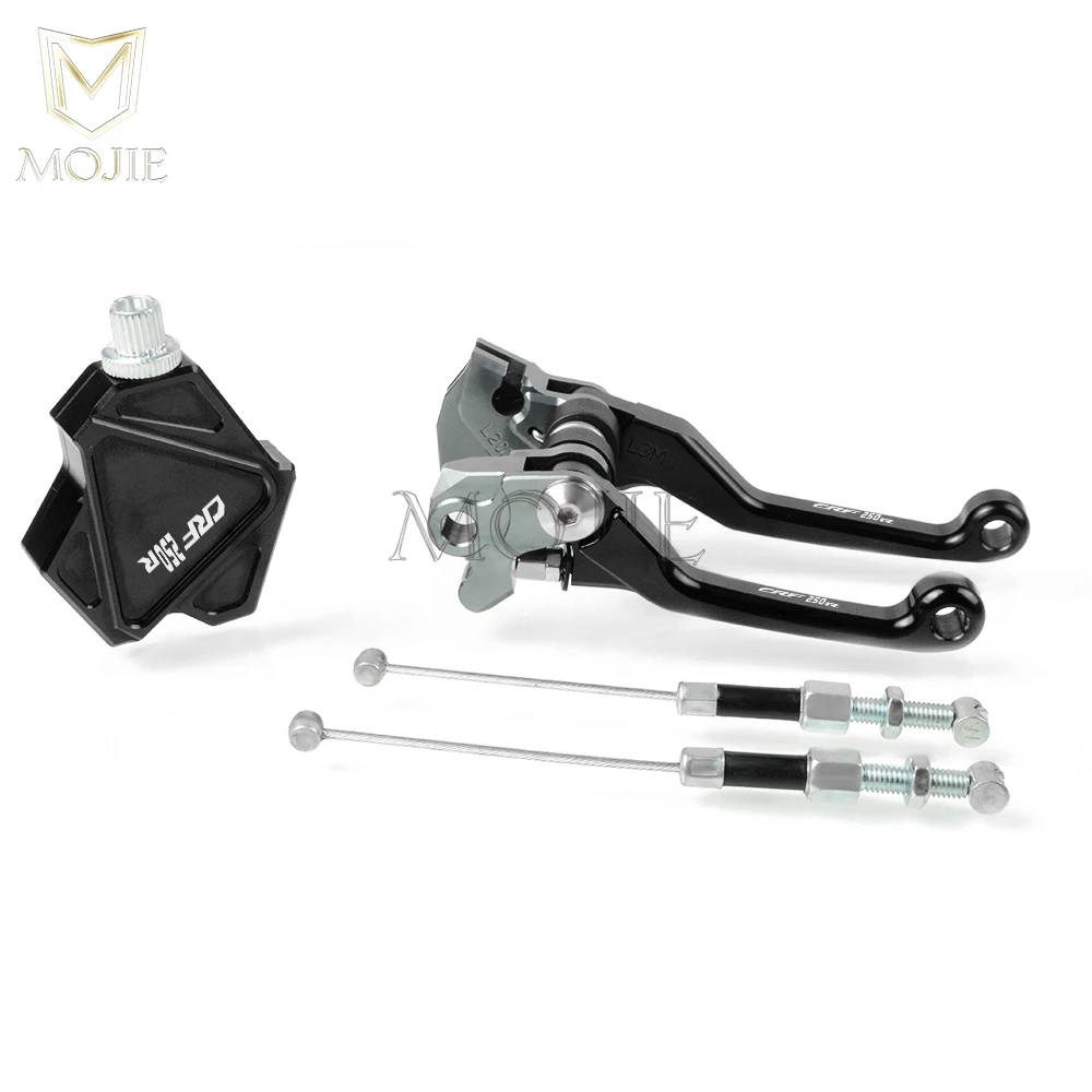 Для Honda CRF250R CRF 250R 250 R 04-06 07-18 CRF250 ралли 17 Кроссовый ЧПУ поворотный тормоз трюк рычаг сцепления простая кабельная система