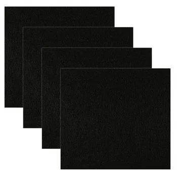 

Best Household Cat Litter Box Filter Kitten Activated Carbon Deodorant Pad Litter Box Charcoal Filter For Home And Garden 4Pcs