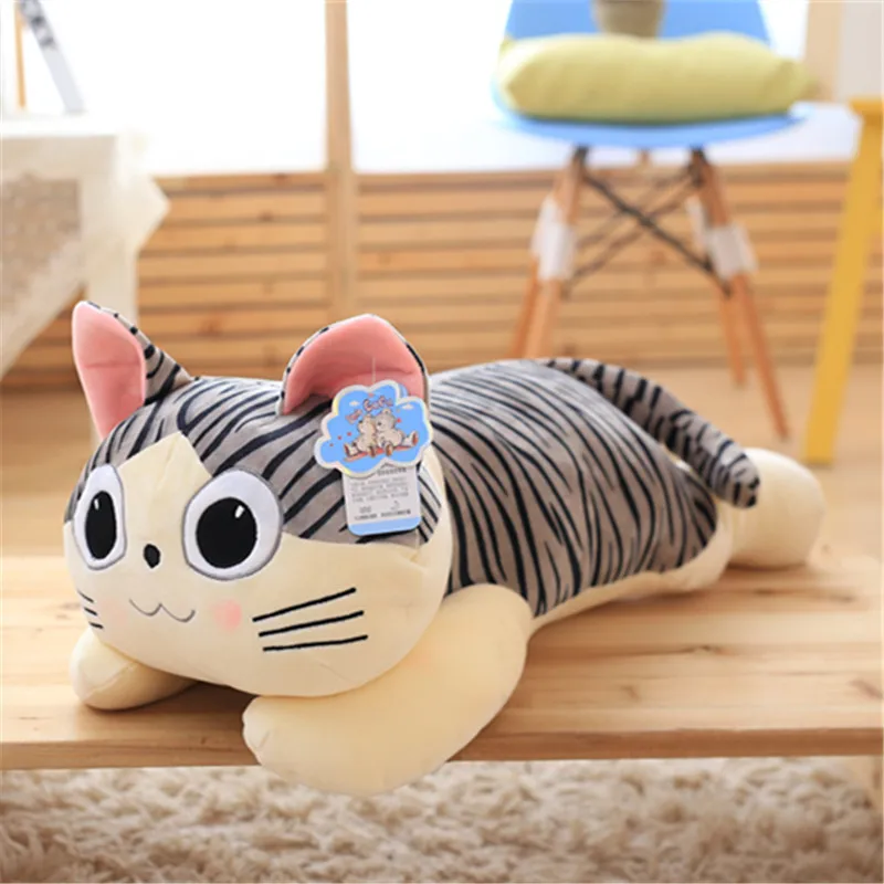 Littlecucu Dorset Authentic Software Kiss Cat Lying Pillow Papa CAT'S Plush Toy