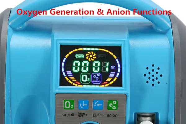  Medical and Health Care Portable Battery Oxygen Concentrator 5L 90% Purity Home Car and Outdoor Tra