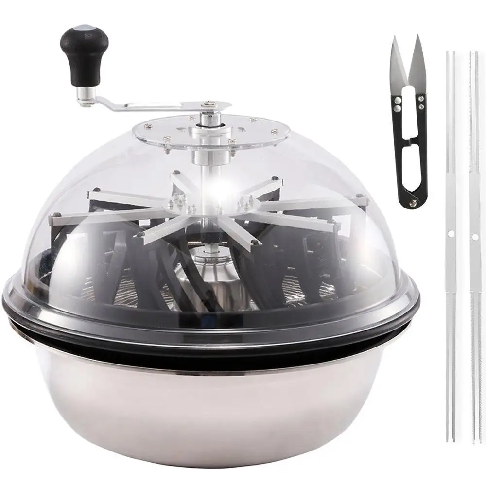 

16-Inch Leaf Bowl Trimmer Twisted Spin Cut for Hydroponic Plant Bud and Flower with Sharp Upgraded Gears Indoor Grow Kit
