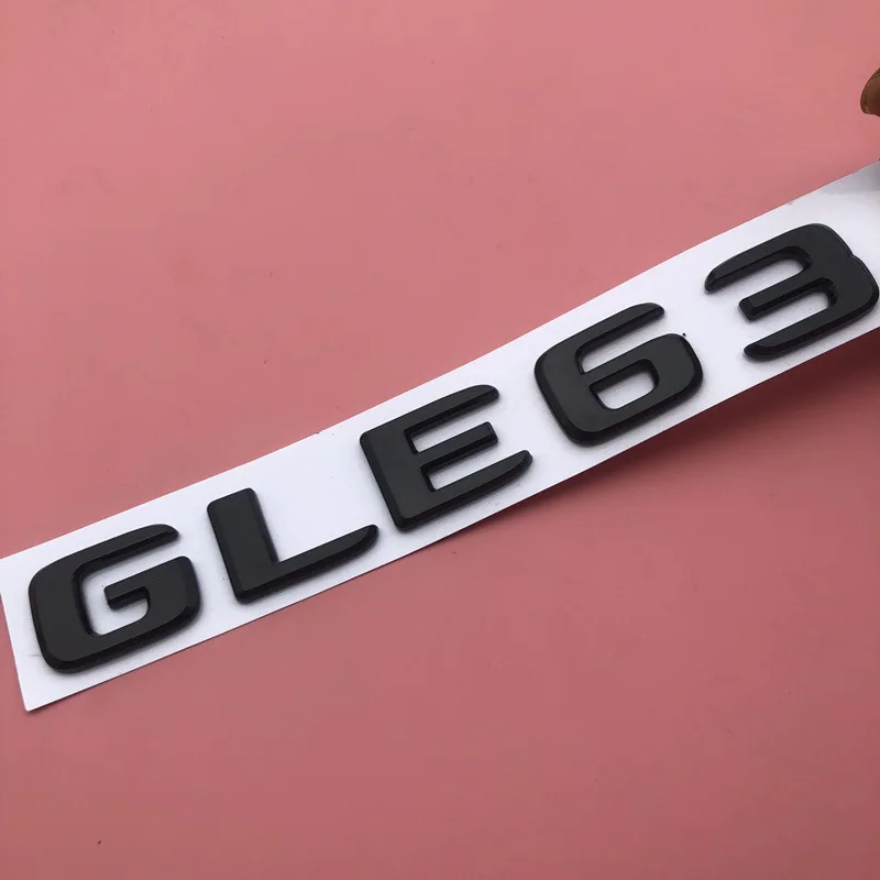 ABS пластик глянцевый черный цвет GLC63 GLE43 GLE63 GLA43 Эмблема/Бейдж/логотип стикер