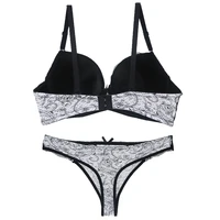 2022 nouveau ensemble de soutiens-gorge Sexy 32/70 34/75 36/80 38/85 40/90 42/95 44/100 BCDE tasse sous-vêtements Bralette brassière grande taille Lingerie string 5