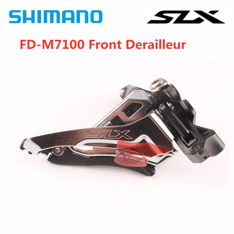 SHIMANO SLX FD-M7100 2X12s Передний переключатель Горный велосипед M7100 оригинальные аксессуары для горного велосипеда - Цвет: FD-M7100