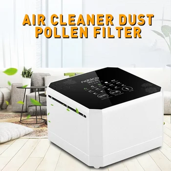 

Negative Ion Generator Air Purifier For Home With True HEPA Filter Desktop Mini Air Ionizer Compact Air Cleaner Dust Pllen Home