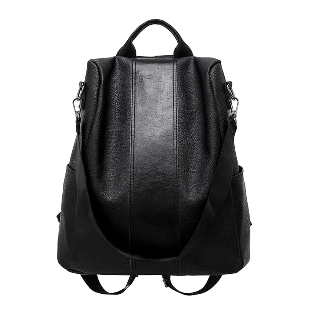 Aelicy Women Backpack Lady Satchel Travel Shopping School Girl Rucksack Vintage Bag Leather Dual-use Small Backpack 1021