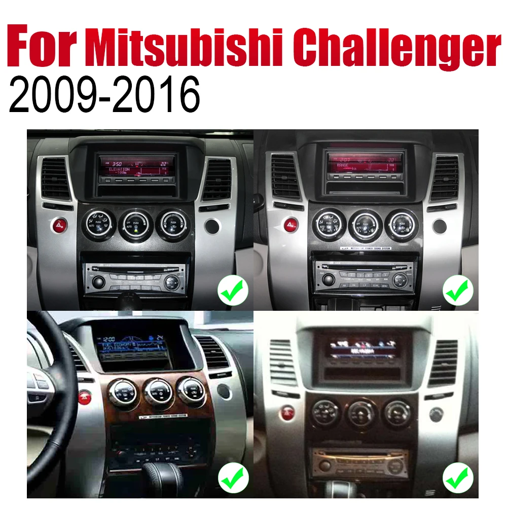 Автомобильный DVD GPS навигатор ZaiXi Android для Mitsubishi Challenger Nativa 2009 ~ 2016 проигрыватель