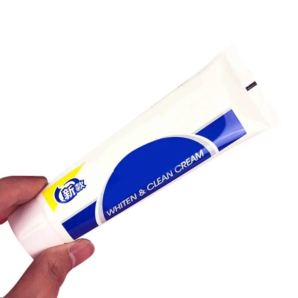 

50g Stain Refreshed Fabric Care Accessory Cleansing Cream Dust Remove Tools Polish Whiten Shoes Cleaner Universal Washing