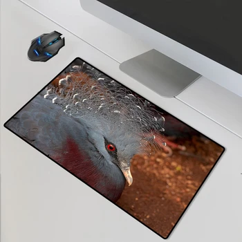 

Yuzuoan HD Animal Large Computer Desktop Pad Black Lock Game Player Comfortable Mousepad Custom Keyboard Protection Mat Non-slip