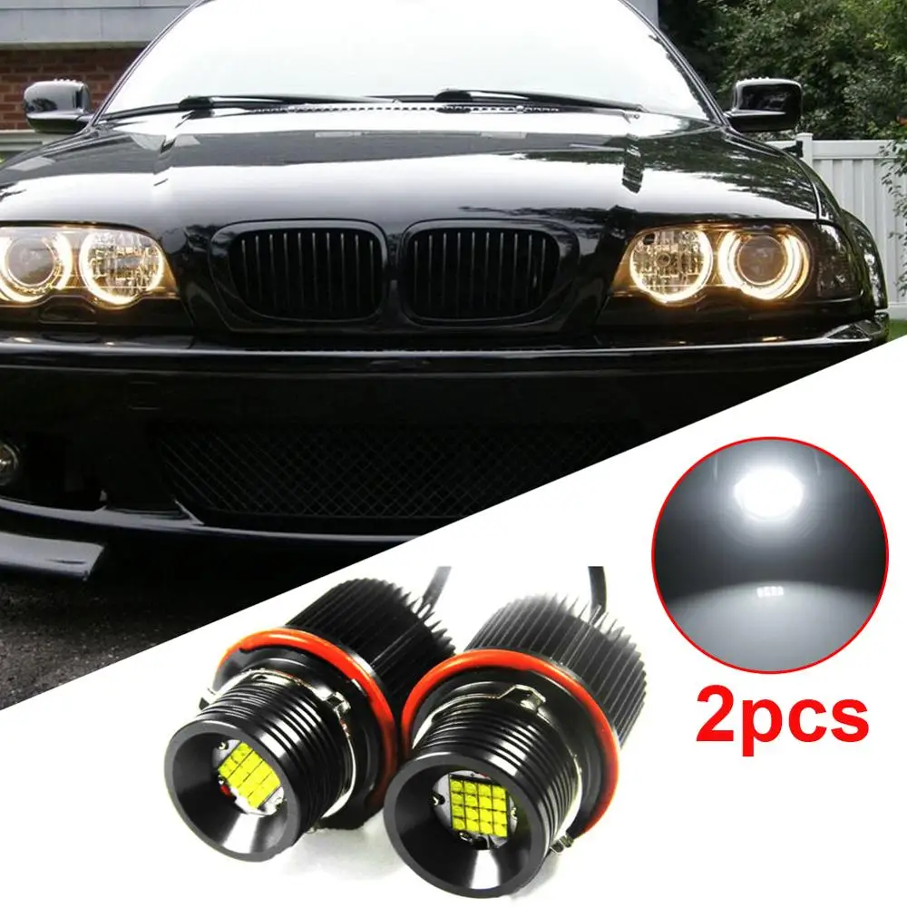 2 шт. автомобильные 16 светодиодный ные лампы 160 Вт 7000K для BMW E39 E60 E61 E87 E53 E63