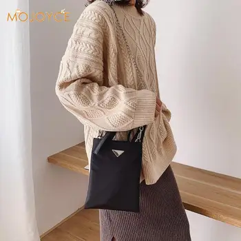 

Solid Women Shoulder Messenger Bags Waterproof Oxford Crossbody Handbags Subaxillary Bags Casual Retro Mini Shoulder Bag
