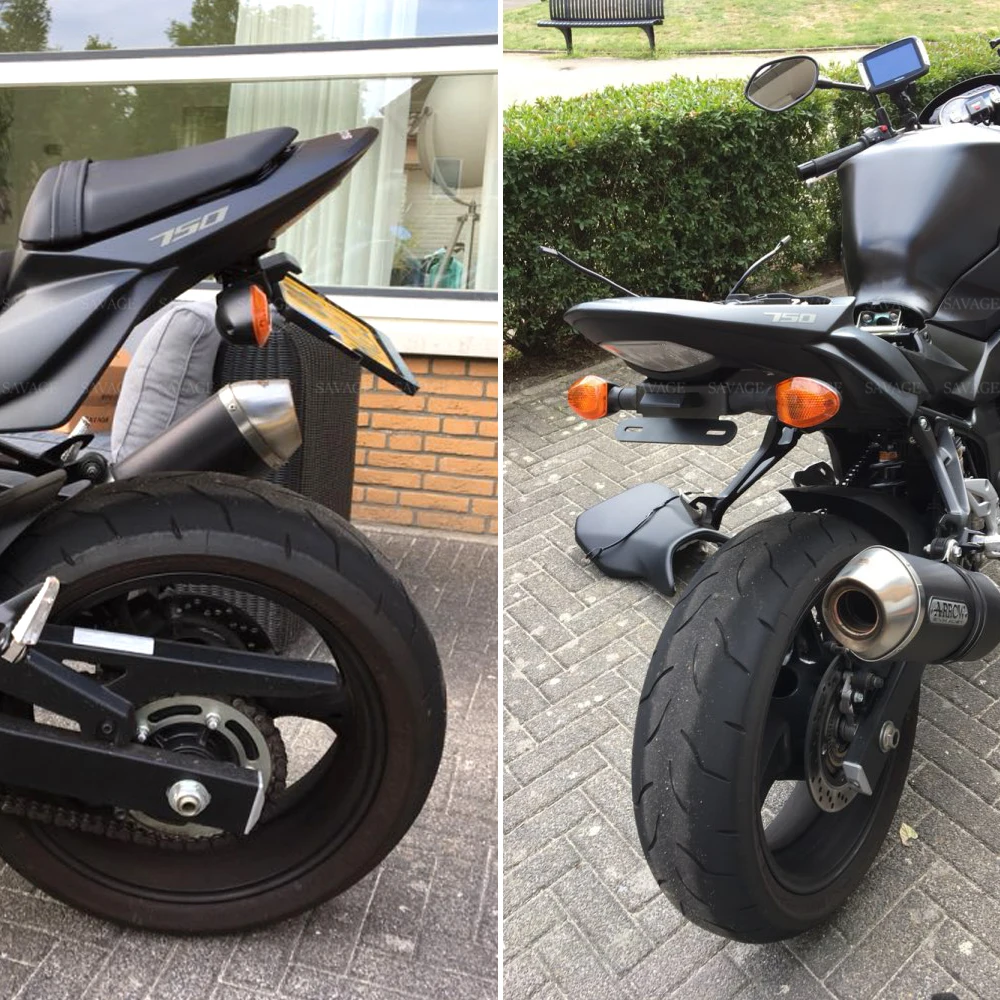 Держатель номерного знака для SUZUKI GSR 750 GSX S GSXS 2011 2016 15 аксессуары мотоциклов