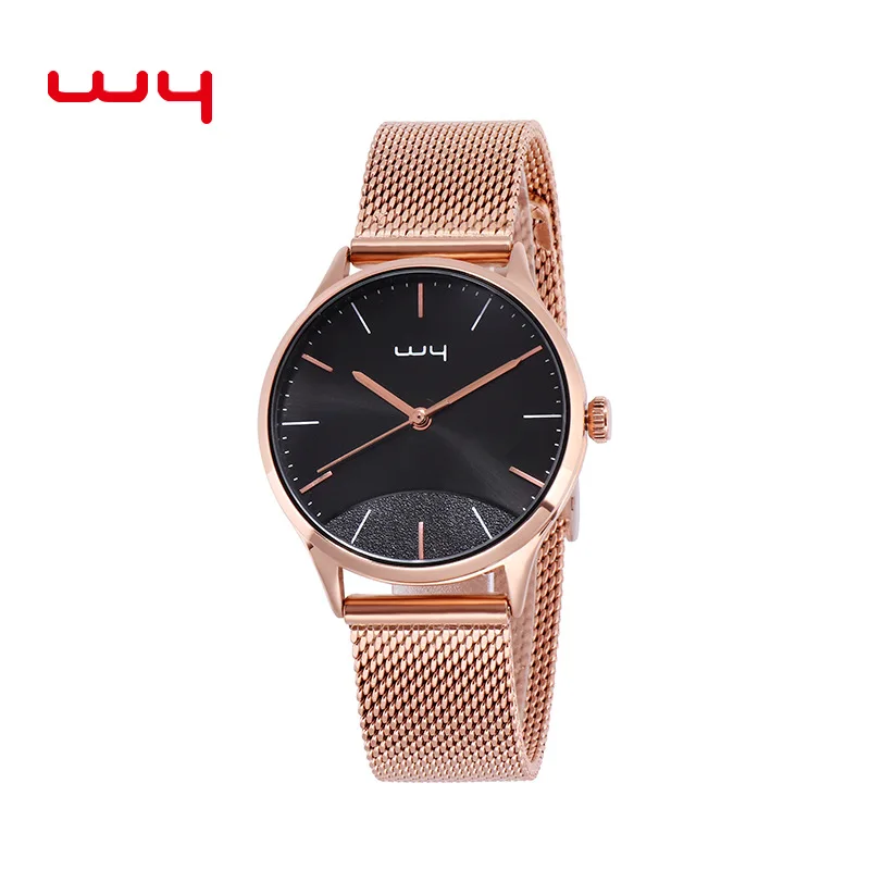 

New Style WY Waterproof Fashion WOMEN'S Watch Trend Simple Watch Girl'S Korean-style Steel Belt Ladies' Watch