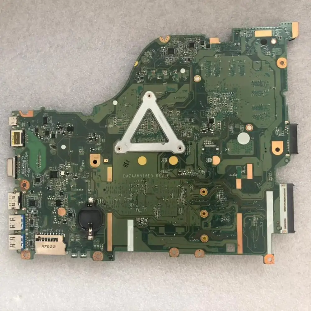 New E5-575G F5-573 laptop motherboard for Acer E5-575 ZAA X32 DAZAAMB16E0 REV: E CPU: I5-7200U GPU: 940