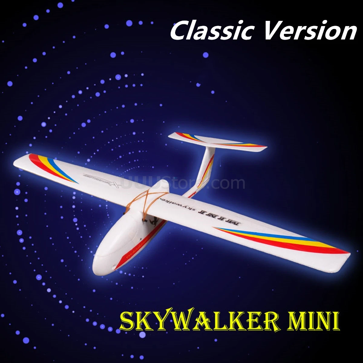 Мини Skywalker 840 мм Wingspan EPP FPV RC самолет для начинающих тренировочный комплект