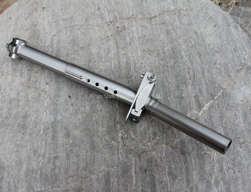 Ti Titanium складной руль велосипеда 770 г матовая/глянцевая поверхность для
