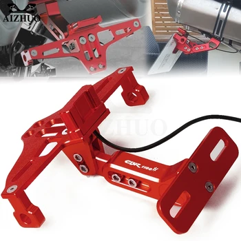 

Motorcycle Adjustable License Number Plate Frame Holder Bracket FOR HONDA CBR 1100XX CBR1100XX CBR 1100 XX 1997-2007 2006 2005
