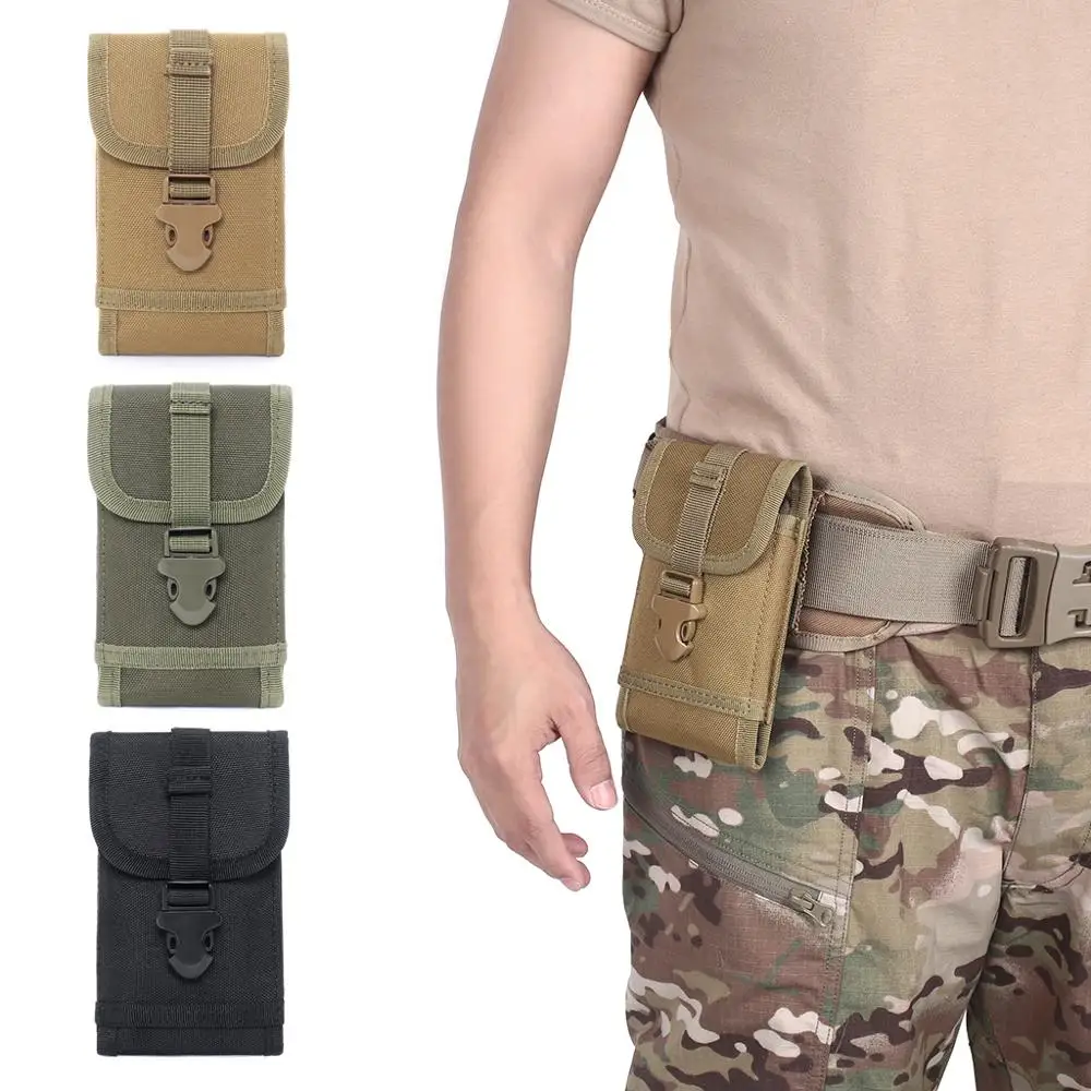 Tactical 1000D Molle Pouch Sundries Storage Bag Military Waist Pack Phone Pocket 