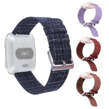 

Soft Canvas Nylon Strap Accessories Watch Band Moderate Softness and Comfortable Wear for Huami/Samsung/Huawei Watch