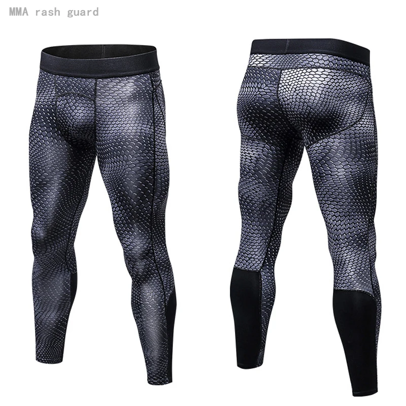 Jogging pants Men pants Training Sport leggings Compression Tights Base layer Running Fitness long johns underwear Winter warm