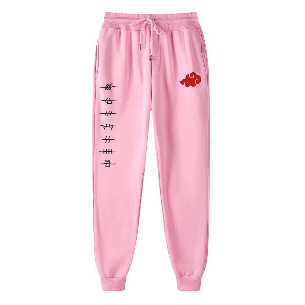 Akatsuki Cloud Symbols Print Ms Joggers Brand Woman Trousers Casual Pants Sweatpants Fitness Workout Running Sporting Clothing cargo trousers Pants & Capris