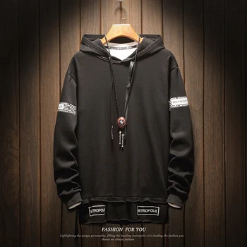 

Fashion Letter Printed hoodies Patchwork Pullover mens Sweatshirts Men Preppy Style Streetwear Hip Hop Hoodies