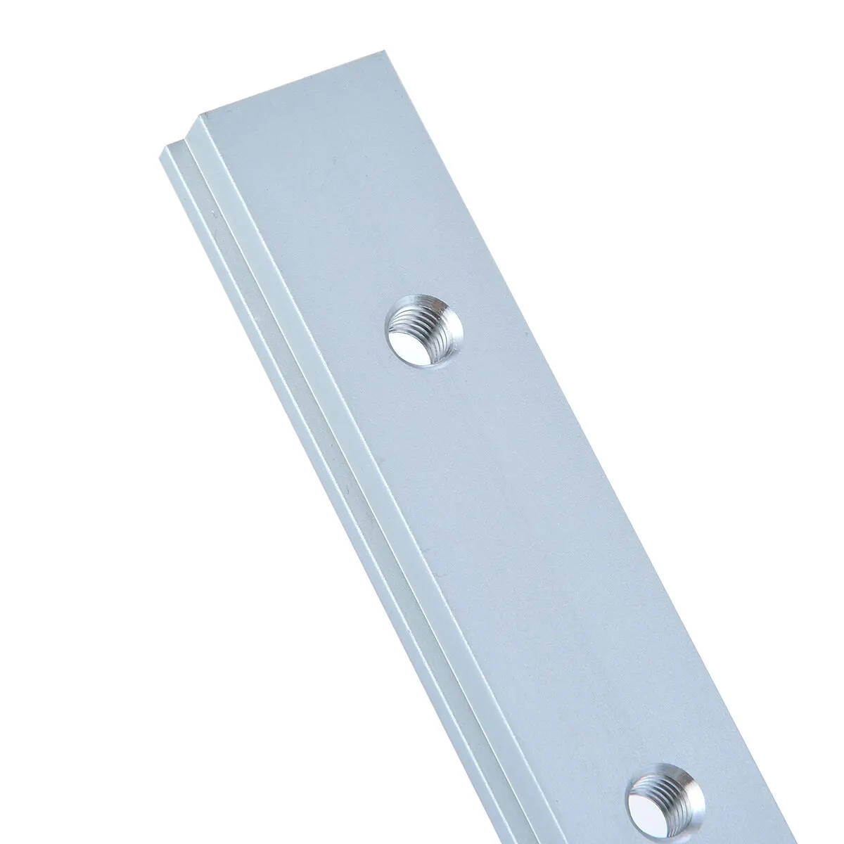 1pc 200mm Aluminium Slide Slab M6 T Track Slot Miter Track Fixture Slot Fixed Slide Slab for Table DIY Woodworking Tool Used