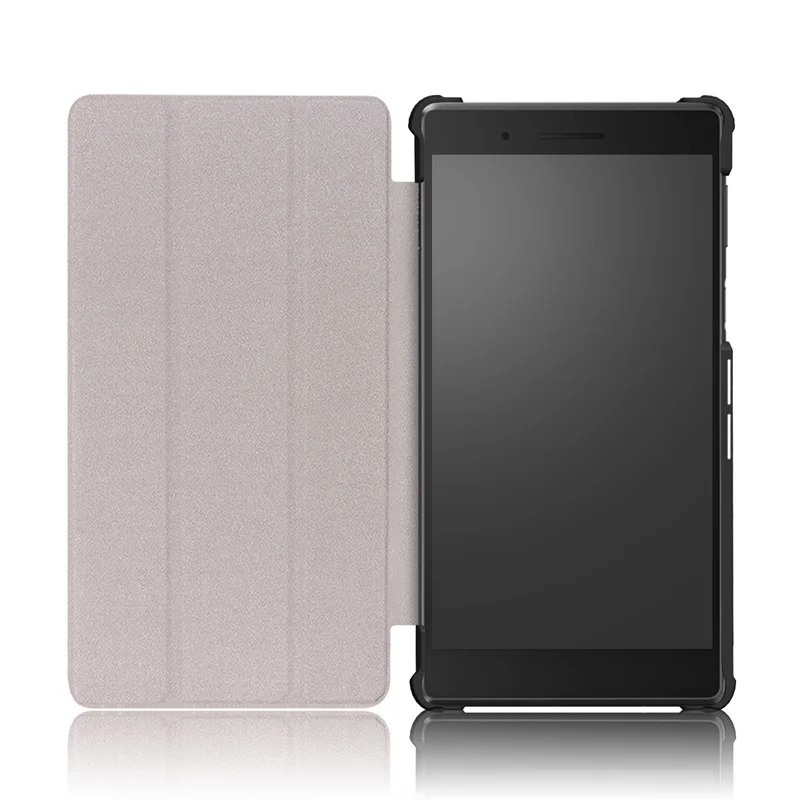 Чехол из ПУ для lenovo Tab4 Tab 4 7 дюймов TB-7504 TB-7504F TB-lenovo Tab 7 TB-7504X() Smart cover( release)+ подарок