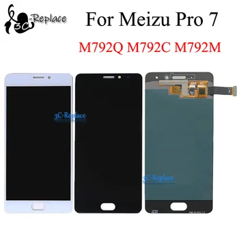 

Black/White 5.2 inch For Meizu Pro 7 M792Q M792C M792M PRO7H LCD display screen Touch panel Digitizer Assembly Replacement
