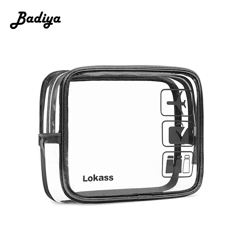 

Transparent PVC Bags Travel Organizer Clear Makeup Bag Beautician Cosmetic Bag Beauty Case Toiletry Bag Makeup Pouch Wash Bags