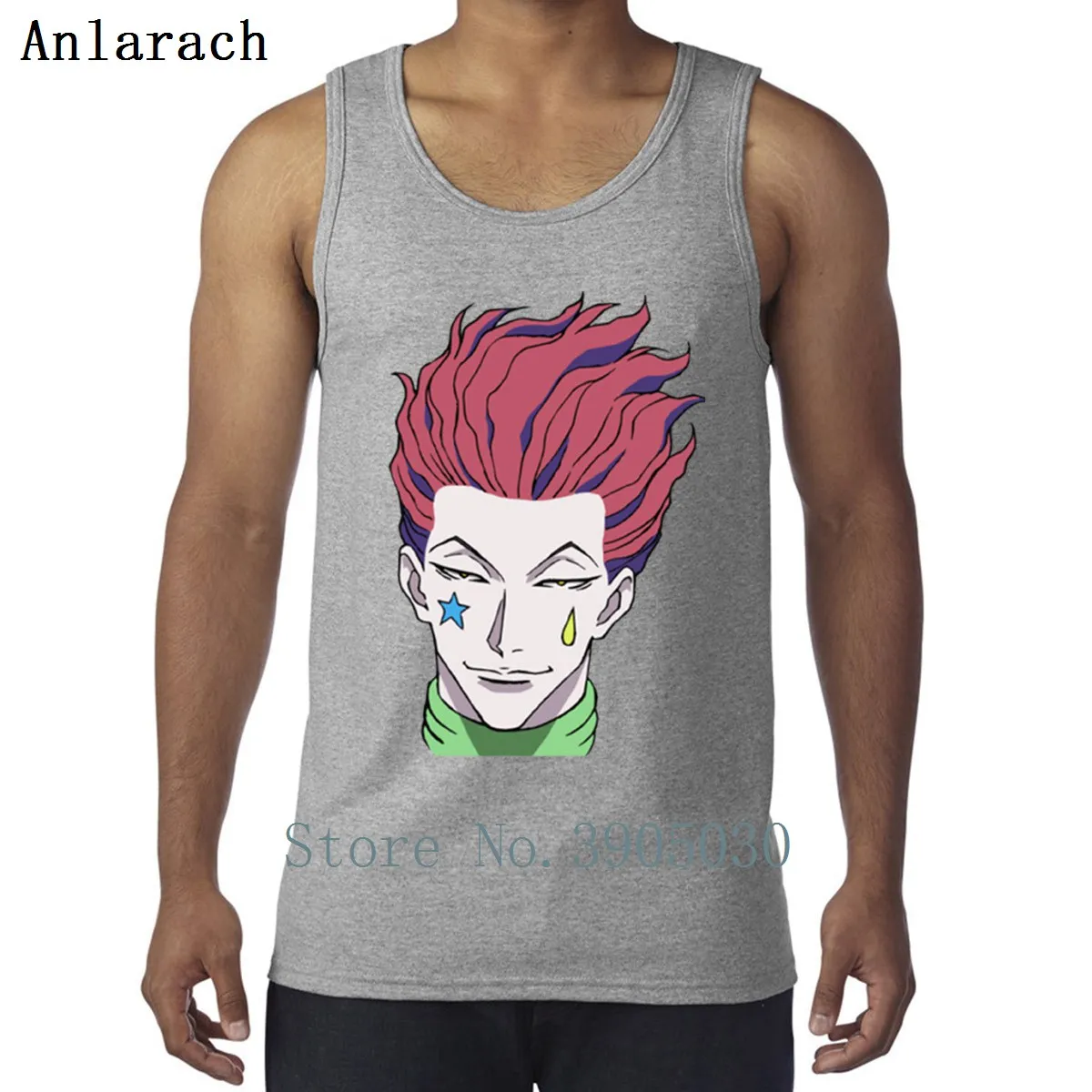 Hisoka Охотник х охотничий жилет фитнес Хорошая спортивная одежда безрукавки Мужские персонализированные XS-2xl крутые Anlarach Веселые