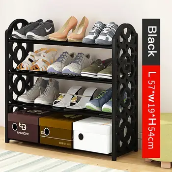 

AsyPets 4 Layers Large Capacity Storage Cabinet Combination Shoe Rack for Home Hallway
