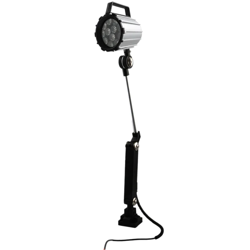 

New Led Lathe Work Light 12W 110V Adjustable Multi-Purpose Long Arm Work Light for Cnc Milling Machine, Drilling Machine Us Pl