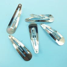 1000 шт 50 мм родиевое покрытие оснастки заколки для волос Малыша Луки аксессуары